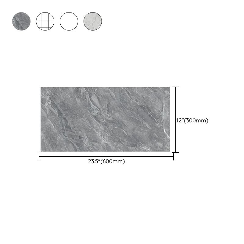 BowLift | Modern 3D Peel and Stick Field Tiles Rectangular Peel and Stick Tiles