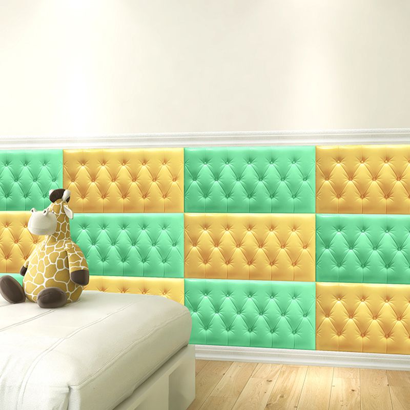 BowLift | Modern Wall Panel Smooth Wall Indoor Upholstered Board Set of 4