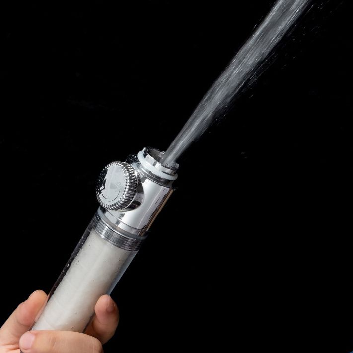 BowLift | Contemporary Handheld Supercharged Showerhead Round Turbo Spray Head