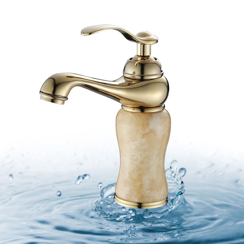 BowLift | Luxury Vessel Faucet Brass Lever Handles Low Arc Sink Faucet