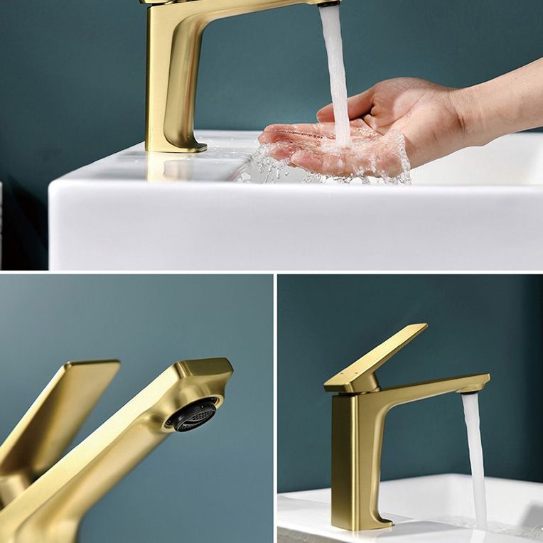 BowLift | Glam Copper Vessel Faucet Lever Handles Low Arc Vessel Faucet for Bathroom