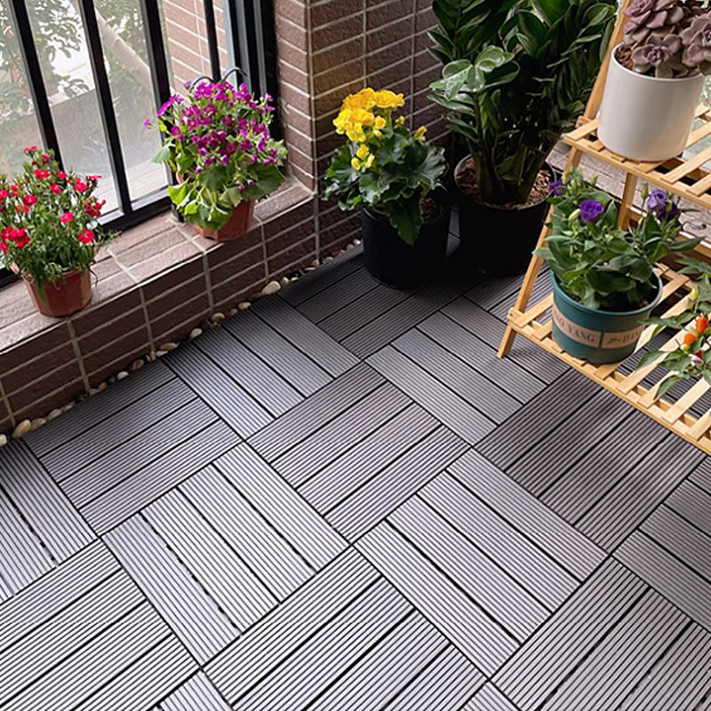 BowLift | Corrosion-resistant Wood Floor Modern Style Square Outdoor Wood Floor