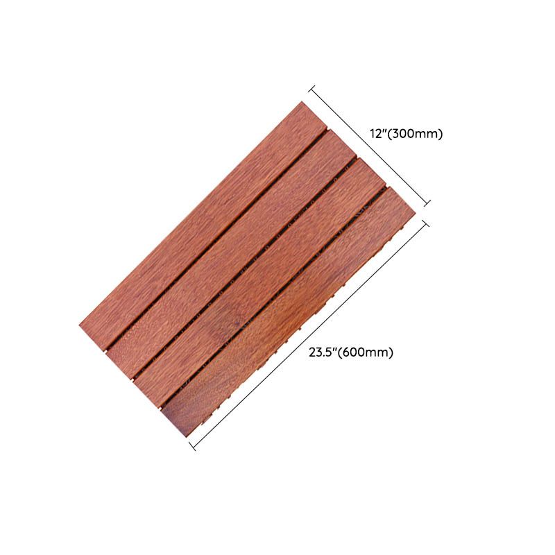 BowLift | Basic Wood Outdoor Floor Tiles Click Patio Floor Tiles