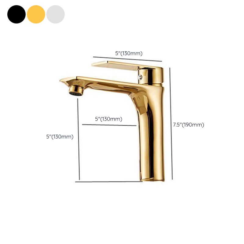 BowLift | Glam Vessel Sink Faucet Brass Lever Handles with Water Hose Sink Fitting
