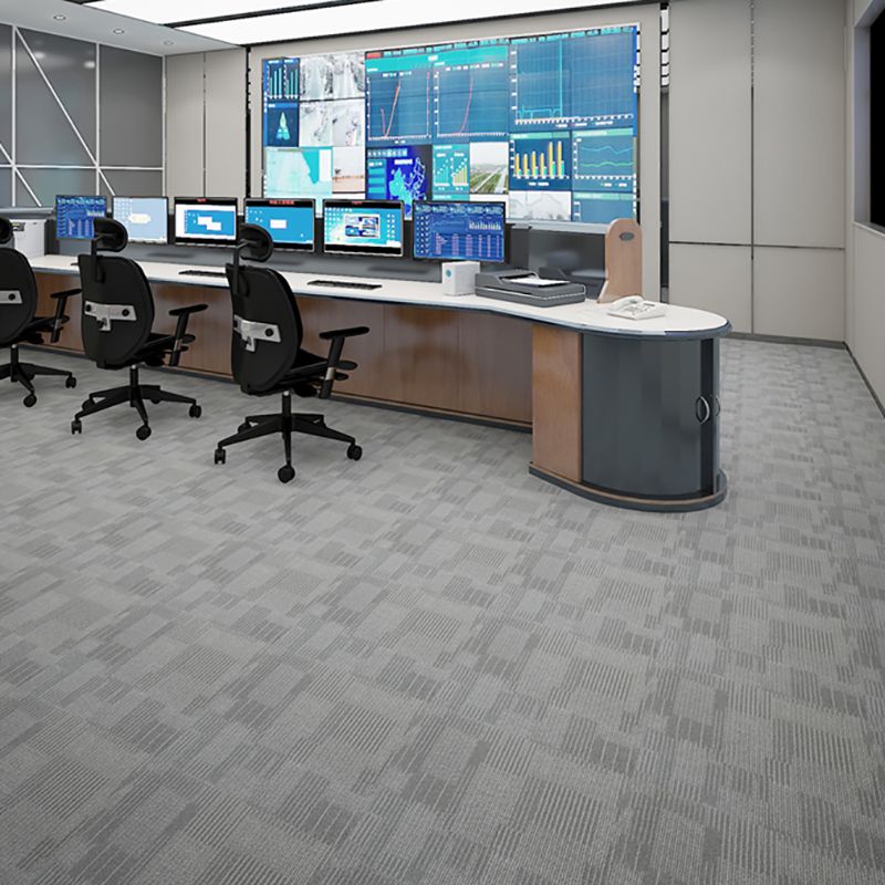 BowLift | Waterproof Plastic Floor Rectangular Fabric Look Square Edge Floor Tile
