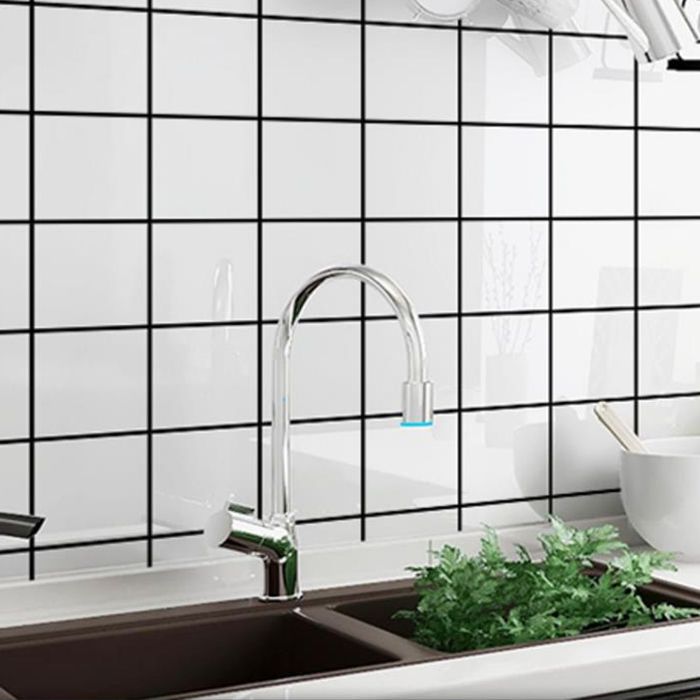 BowLift | Plastic Peel and Stick Wall Tile Field Tile Wallpaper with Rectangular Shape