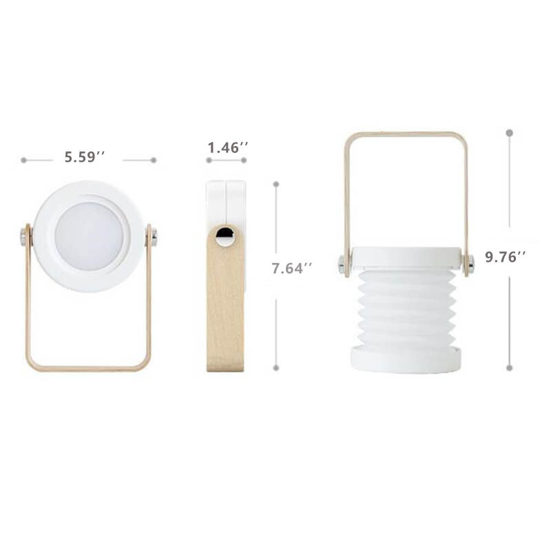 BowLift | Lantern lamp night light creative foldable portable LED table lamp