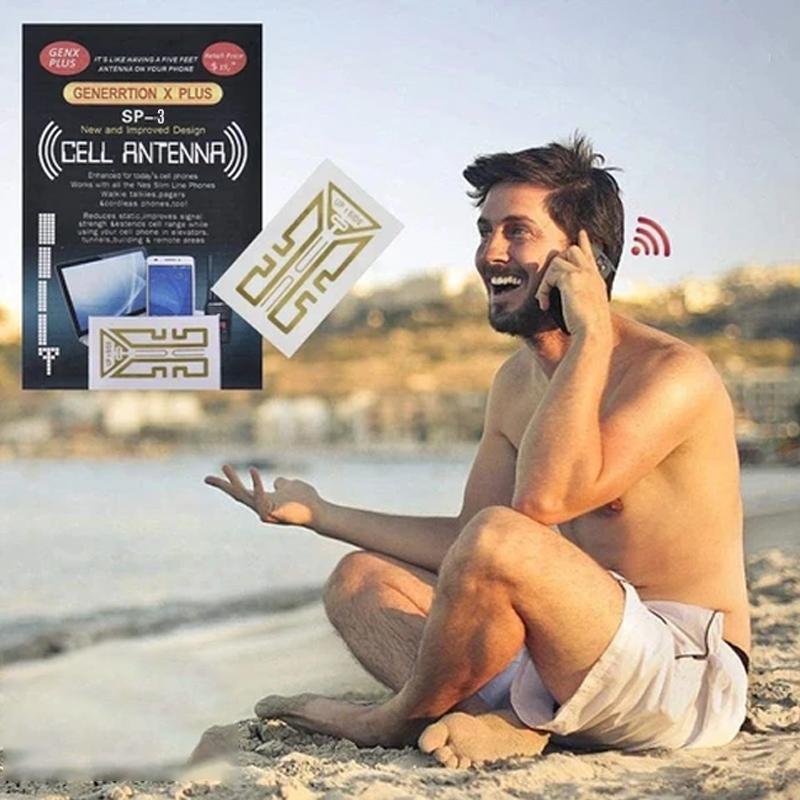 BowLift | Compact Universal Signal Booster Sticker for Mobile Phones – 1.5 m Antenna Effect