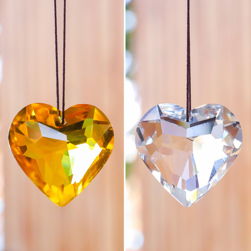 BowLift | GlimmerHeart Elegant Heart-Shaped Sun Catcher – Enchanting Light Effects for Your Home