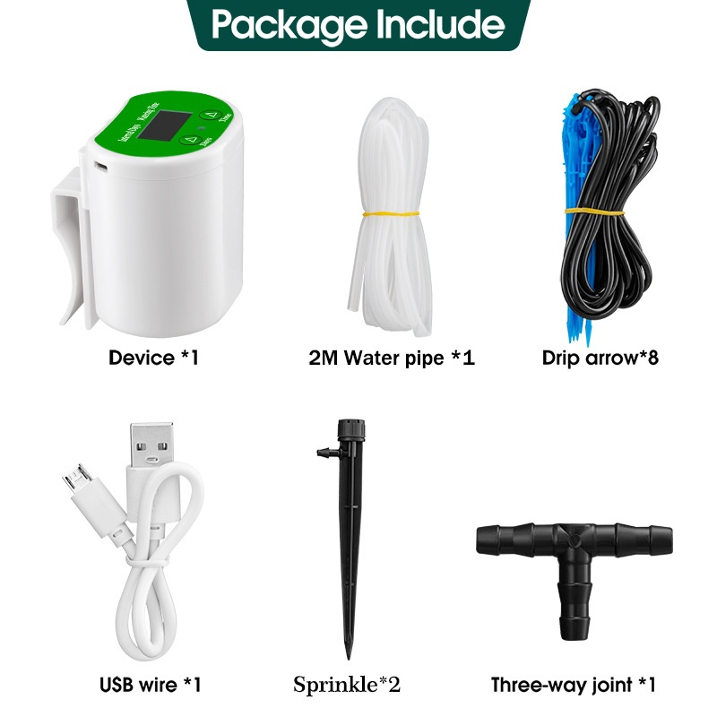 BowLift | Automatic Plant Watering System with USB – Efficient Drip Irrigation