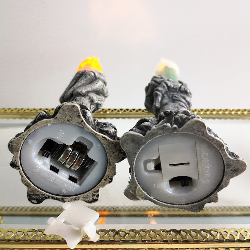 BowLift | Skeleton Halloween Candle