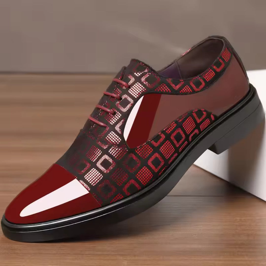 Elegant Oxford Shoes in Patent Leather