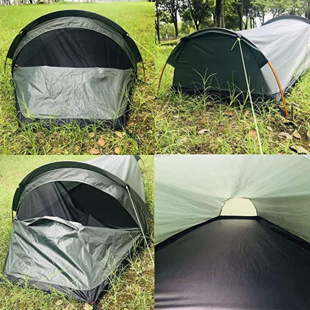 BowLift | 1-Person Lightweight Waterproof Camping Tent – Compact & Easy Setup