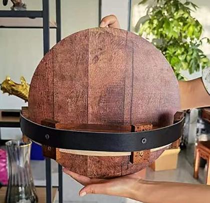 BowLift | Bourbon Whiskey Barrel Shelf - Rustic Bar Accessories