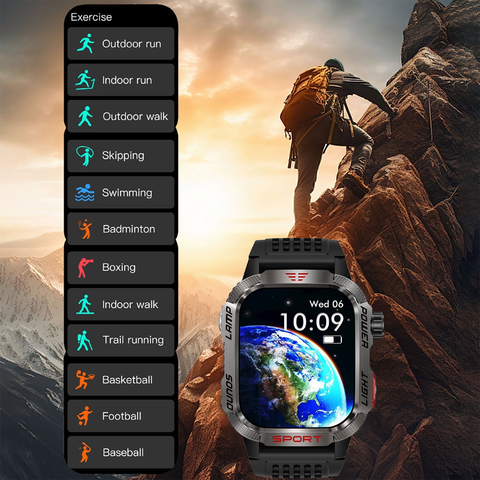 BowLift | Indestructible Smart Watch forFitness Tracking