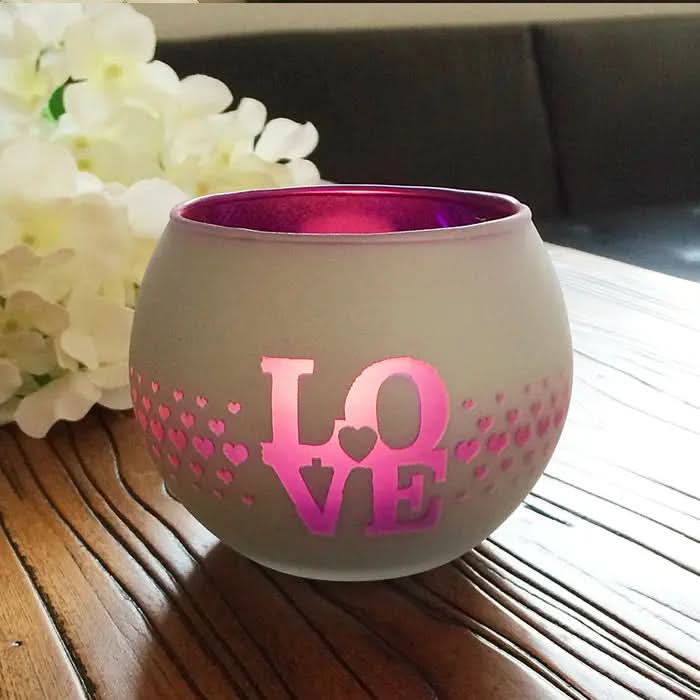 BowLift | Mosaic Glass Candle Holder for Home Decor