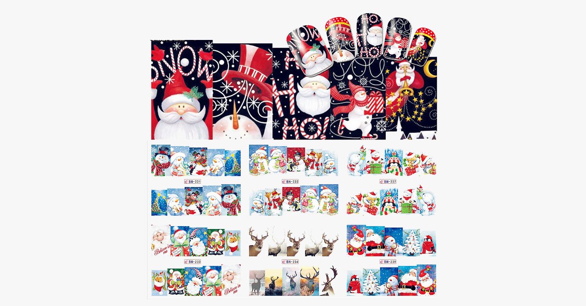 BowLift | Christmas Nail Stickers