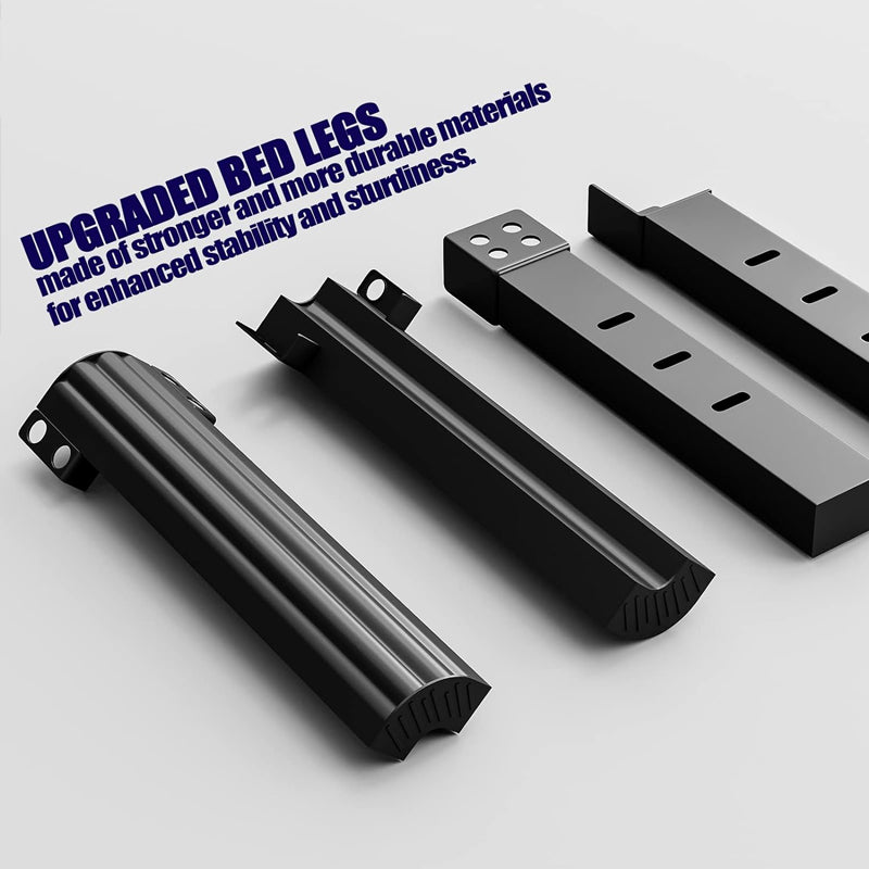 BowLift | 18 Inch Full Bed Frame 3000 lbs Loading Capacity Heavy Duty Metal Platform Noise Free Bed Frame