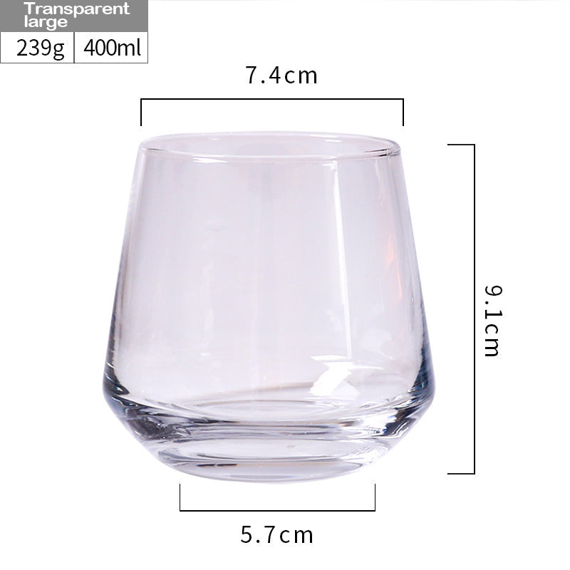BowLift | Gold Rim Spirits Shot Glass Multifunctional Crystal Class Cup Beer Whiskey Vodka Milk Juice Glass