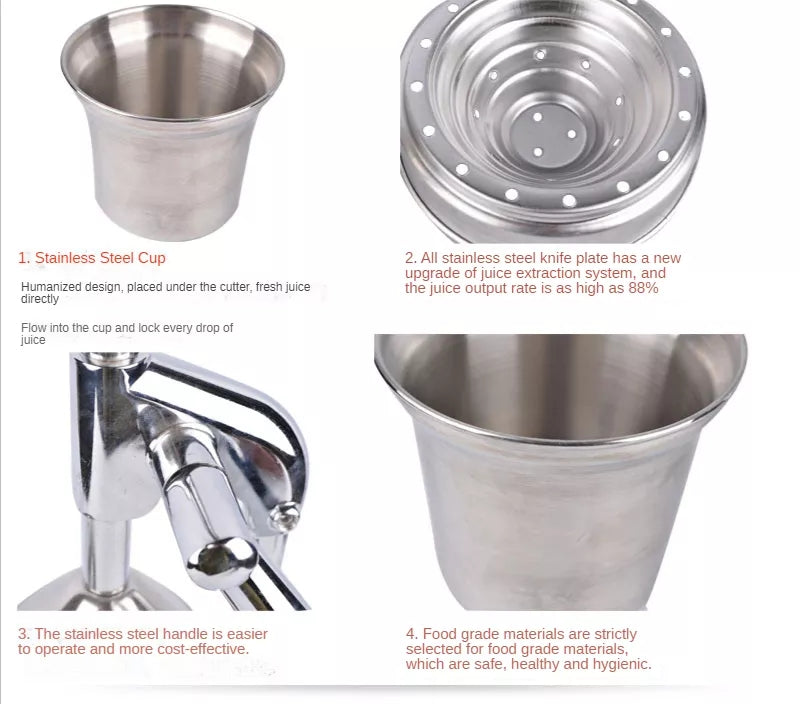 BowLift | Stainless Steel Fruit Juicer