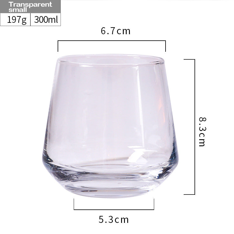 BowLift | Gold Rim Spirits Shot Glass Multifunctional Crystal Class Cup Beer Whiskey Vodka Milk Juice Glass
