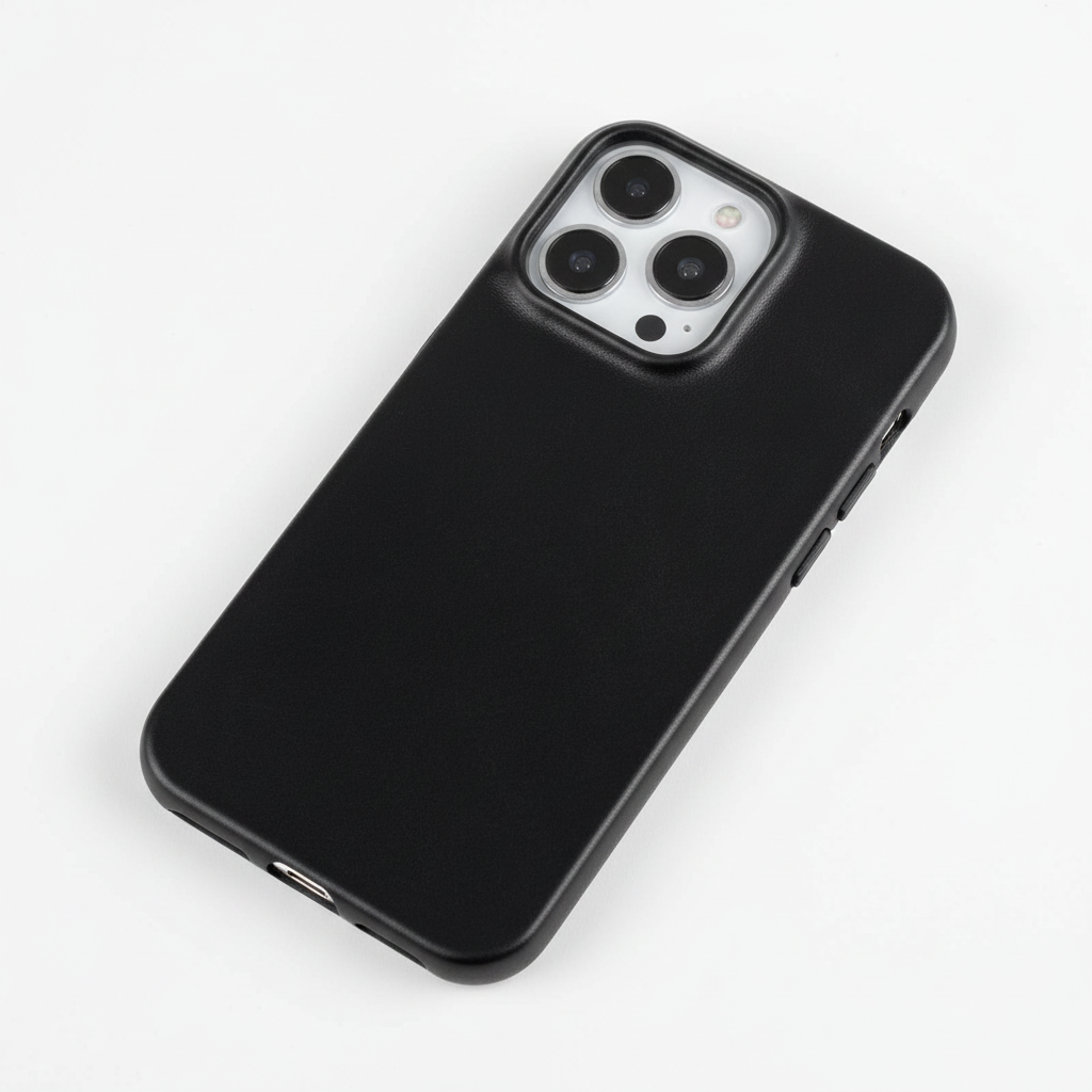 BowLift | Oil Wax Genuine Leather Apple iPhone Case