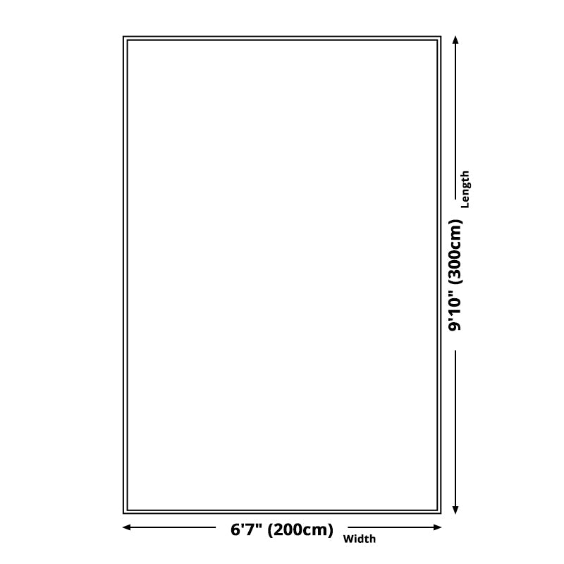 BowLift | Marine-Indian Tribe Wallpaper Geometric Floor Covering Synthetic Washable Pet Friendly Stain Resistant Power Loom Rug