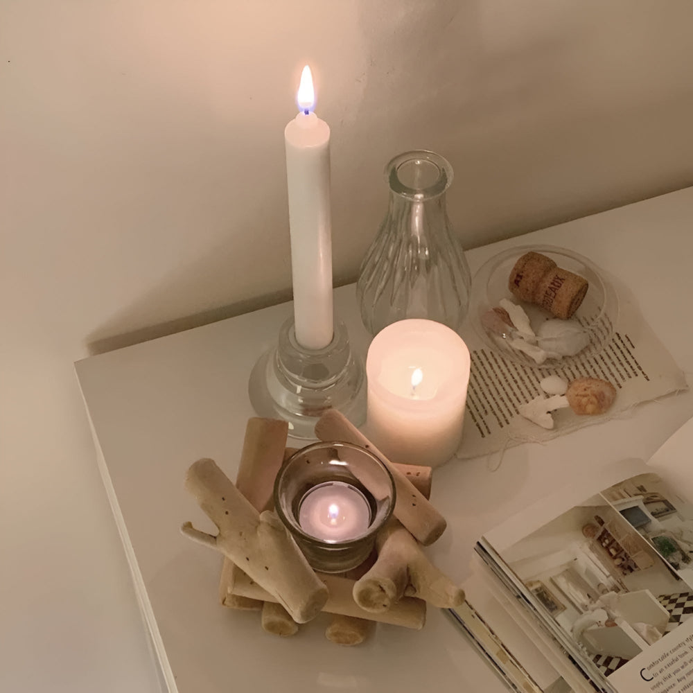 BowLift | Driftwood Haven Candle Holder