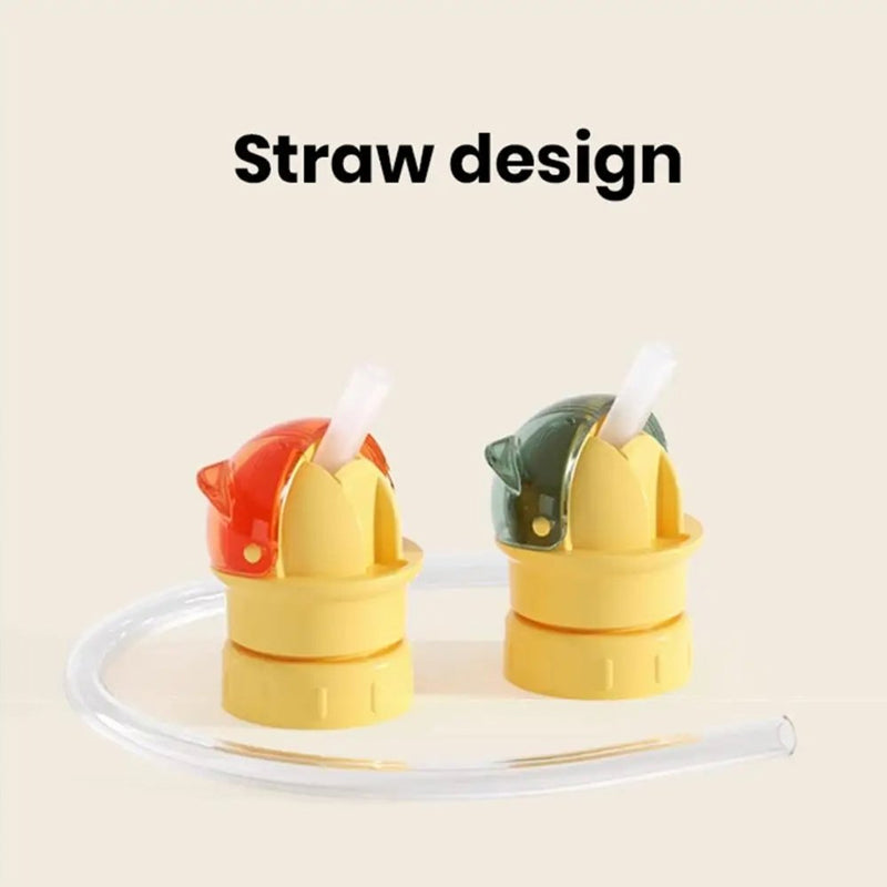 BowLift | Reusable Children's Drink Water Bottle with Straw Lid