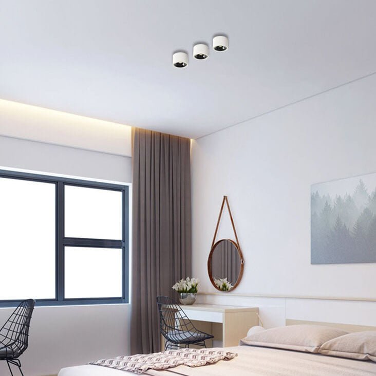 BowLift | Origo Minimalistic LED Ceiling Light - Adjustable Round Recessed Lamp