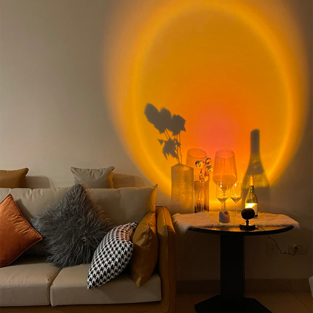 BowLift | GlowBright Retro-Sunset-Table Lamp