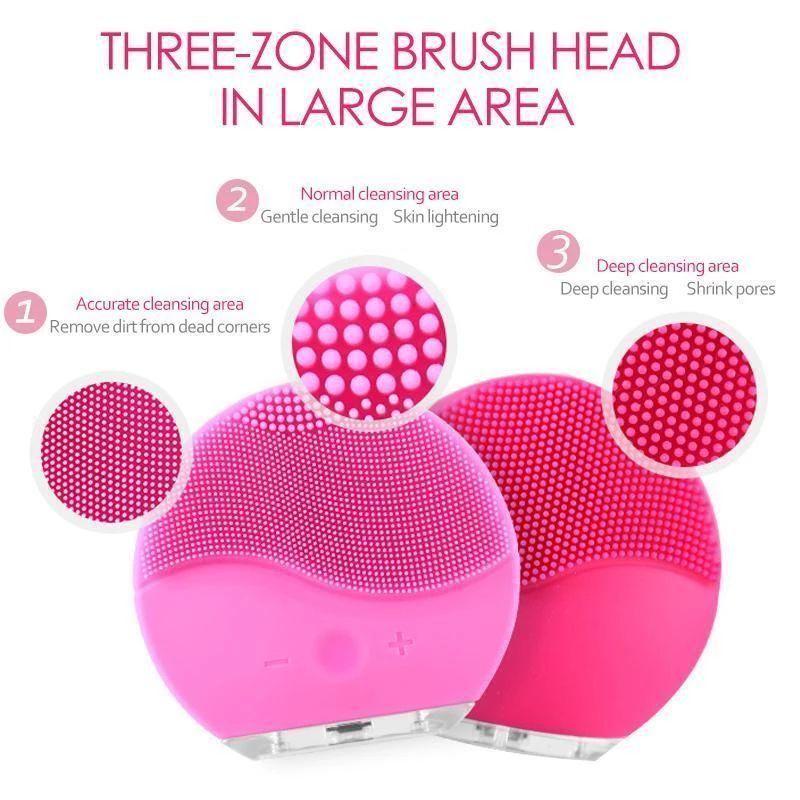 BowLift | Electric Silicone Facial Cleansing Brush