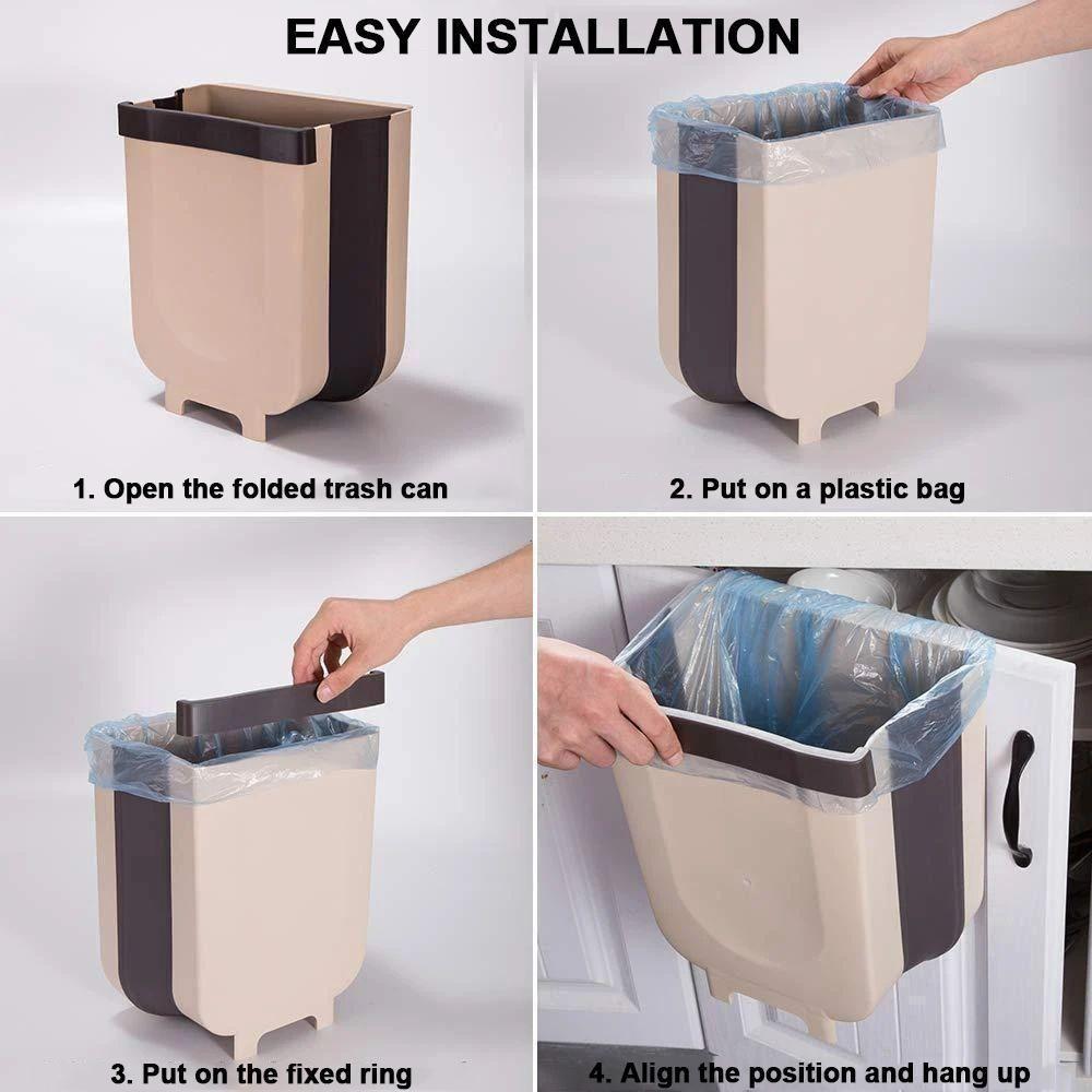 BowLift | Creative Foldable Trash Can