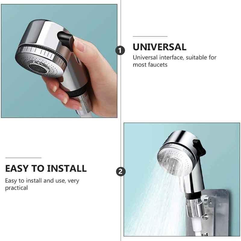 BowLift | Handheld Shower Head Extender Kit for Hair Washing Pet Shower