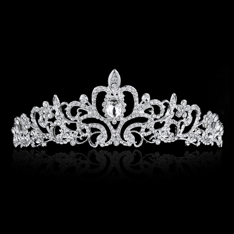 BowLift | Crystal Tiara Crown with Rhinestones Comb