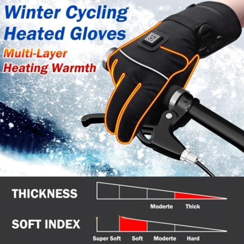 BowLift | Electric Battery Heating Gloves Adjustable Temperature for Men/Women