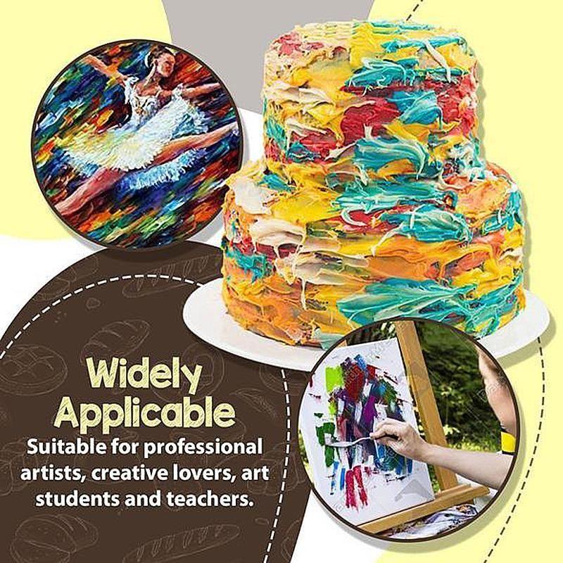 BowLift | 5Pcs Stainless Steel Baking Pastry Spatulas