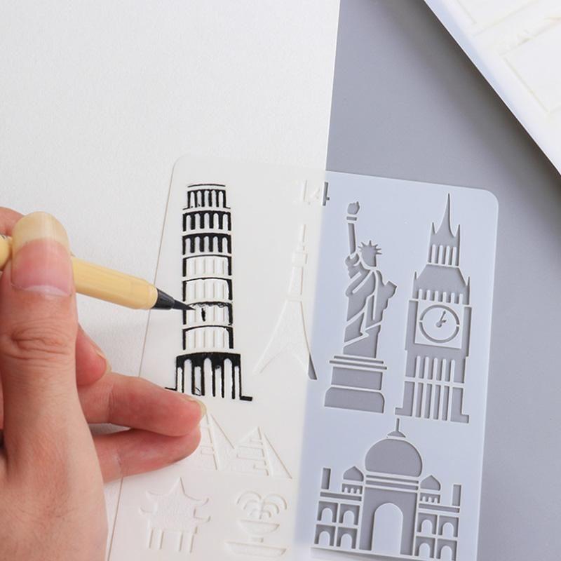 BowLift | Fast Draw Stencil Art Templates (12 Sheets/Set )