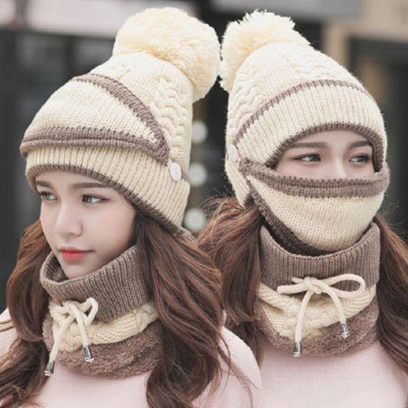 BowLift | 3PCS Women Winter Scarf Set