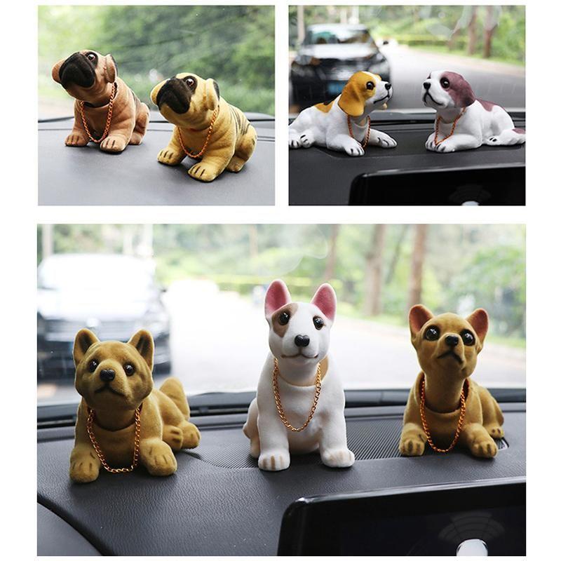 BowLift | Car Ornaments Shaking His Head Dog