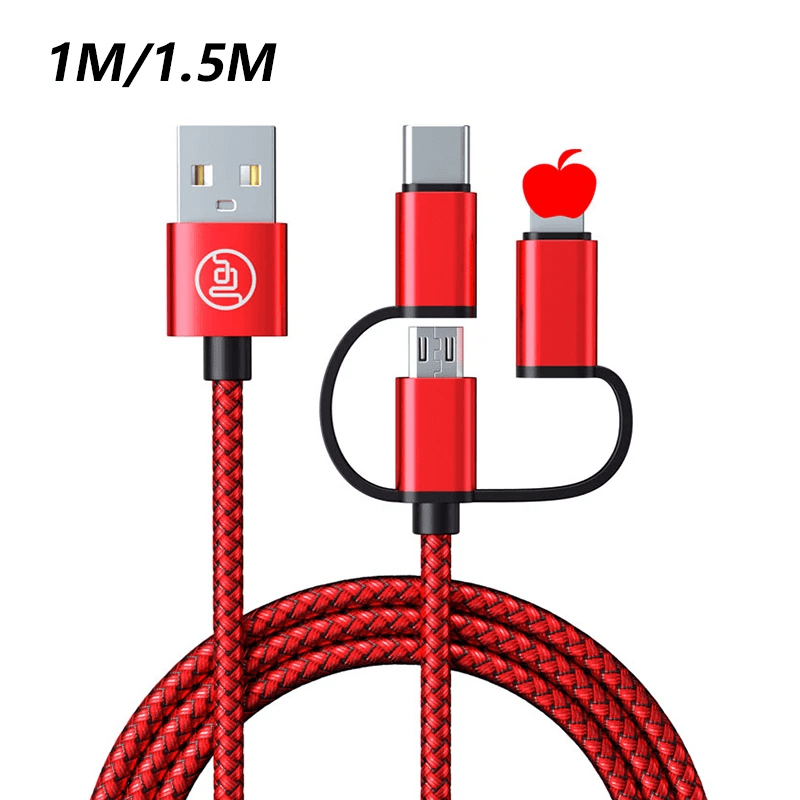 BowLift | 3 in 1 Universal Charging Cable