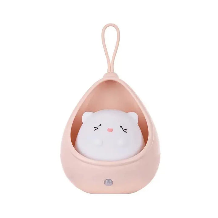BowLift | PurrLight – Cute Animal Night Light LED Bedside Lamp for Kids