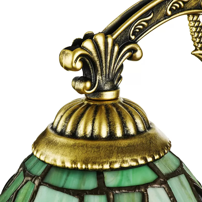 BowLift | Lodge Style Dragonfly Wall Mount Light Woven Glass Multicolor Wall Lamp Lighting