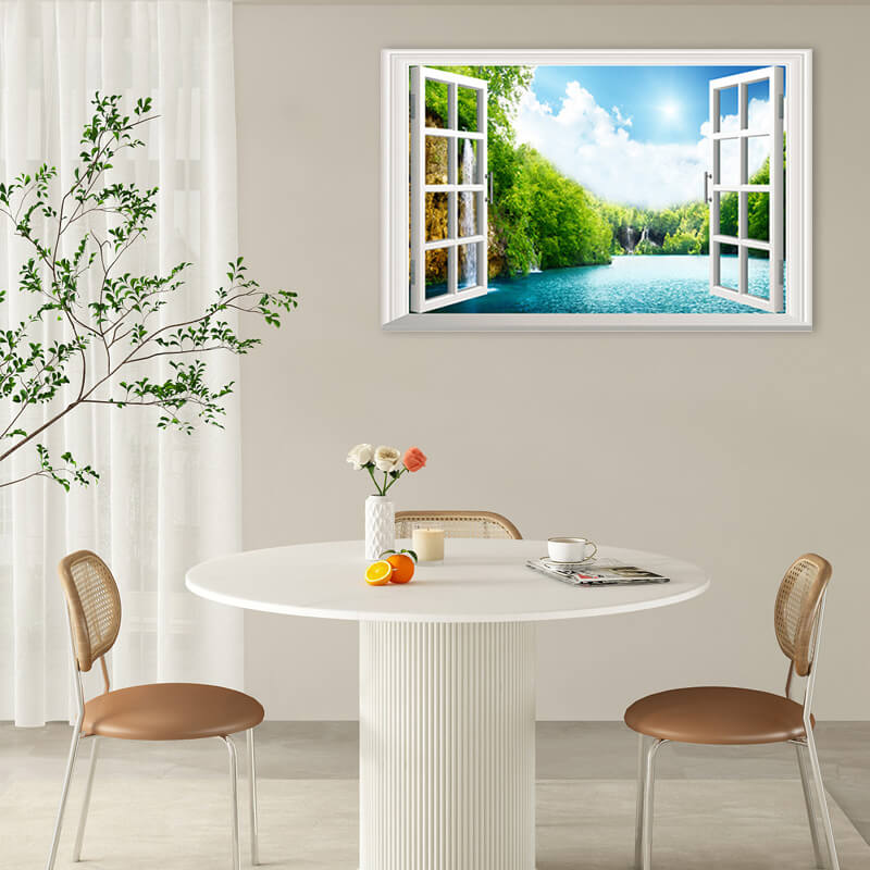 BowLift | 3D window with a view Decorative wall mural