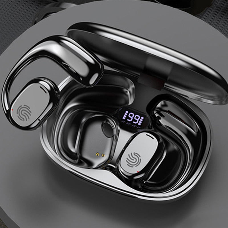 BowLift | Bluetooth headphones with bone conduction and real ear hook