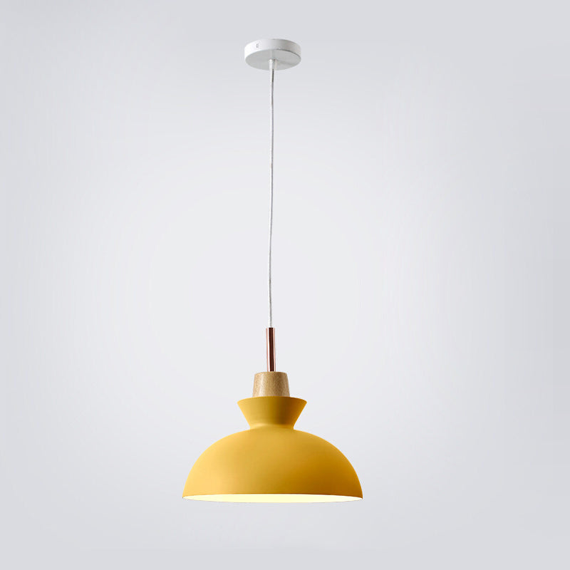 BowLift | AuroraLite Nordic Pendant Light | Metal Design | 1-Light | Modern Color Options