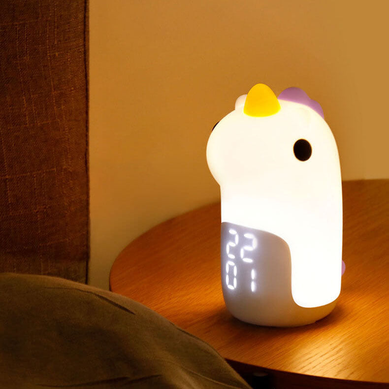 BowLift | Unilora DreamLight Alarm Clock | Unicorn Design | Timer & LED Night Light | Nursery Decor