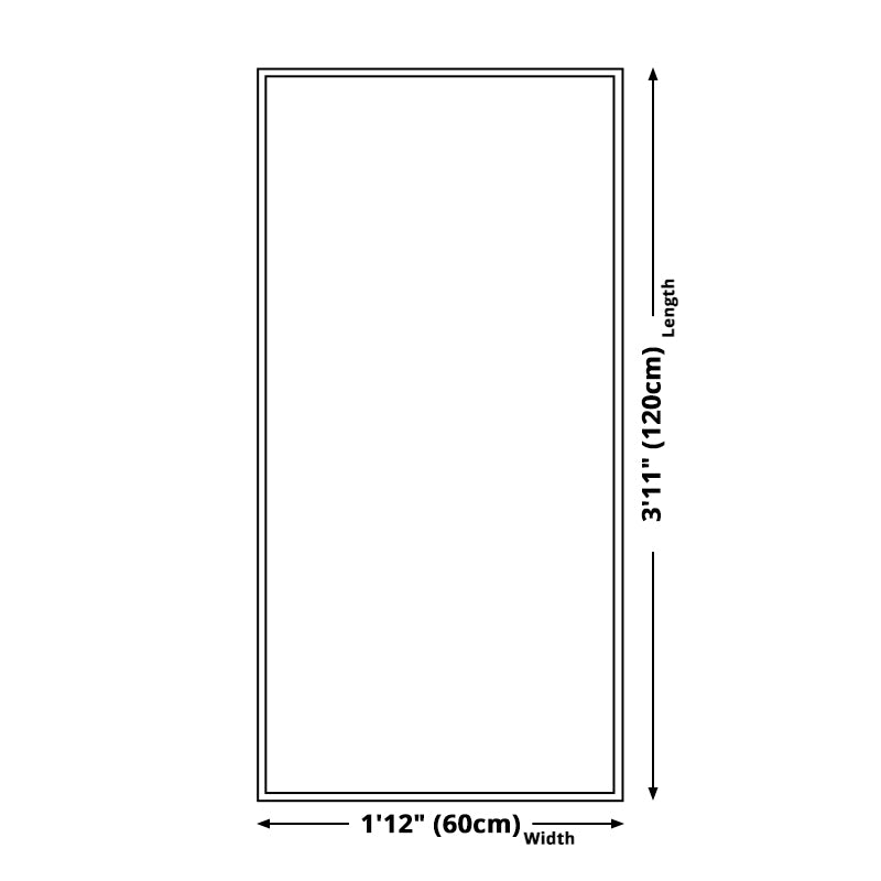 BowLift | Blue and orange children's carpet polyester leaf and flower pattern carpet pet-friendly washable non-slip backing carpet for decoration