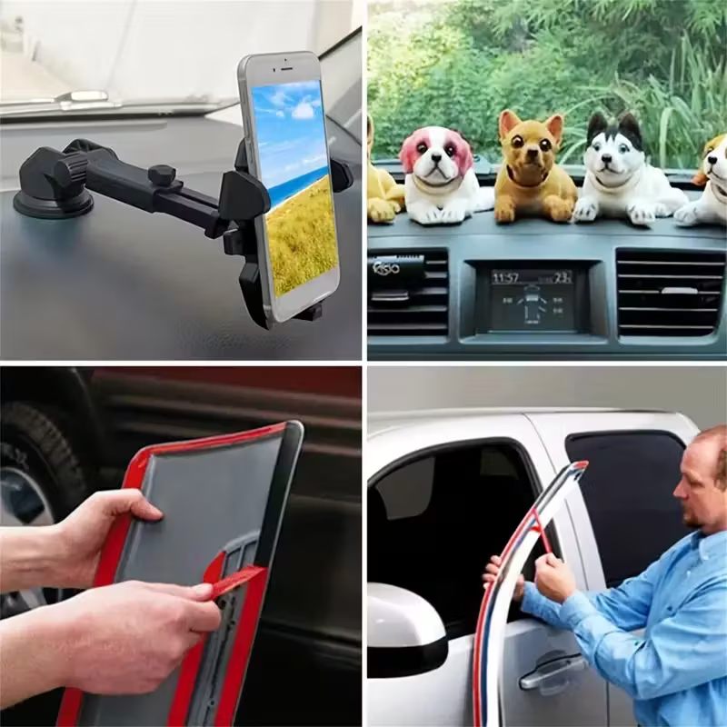 BowLift | Heavy-duty double-sided waterproof tape 16mm x 196.85in – Strong, residue-free adhesive for home & car