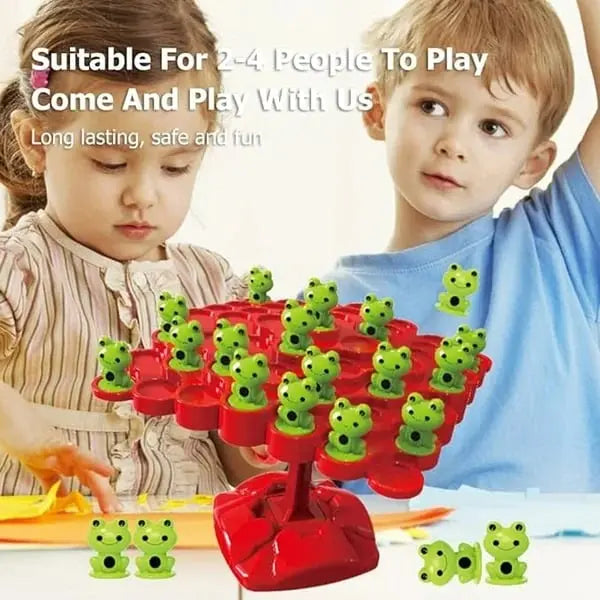 BowLift | Frog Balance Game Set – Montessori Toy for Promoting Motor Skills in Children